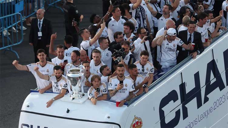 Champions League kings Madrid deliver on celebration promise