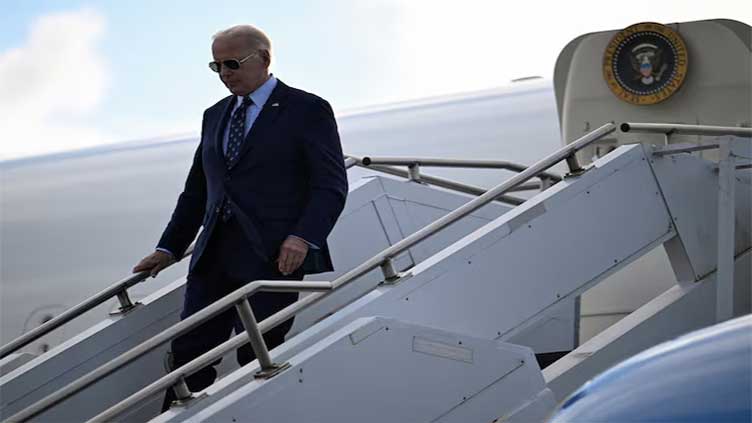 Biden lands in France for D-Day anniversary, democracy speech