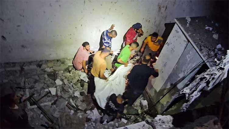 Gaza officials say 40 killed in Israeli strike on Nuseirat school