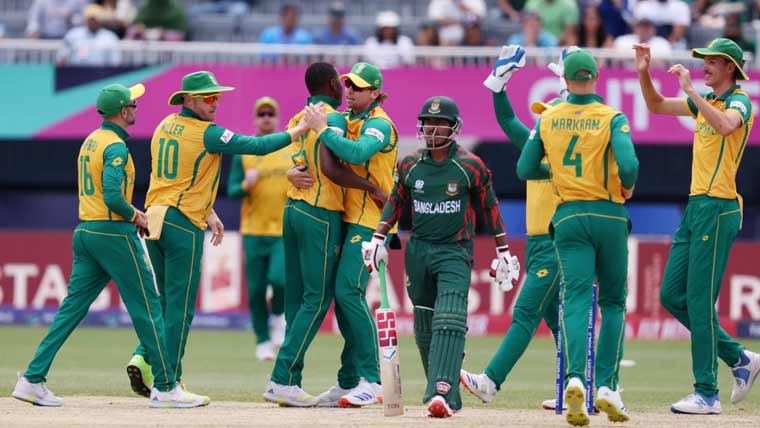 ٹی 20 ورلڈ کپ: بنگلہ دیش کو شکست، افریقا کی سپر 8 میں انٹری