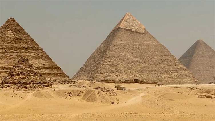 Space discovery shows pyramids were built using water