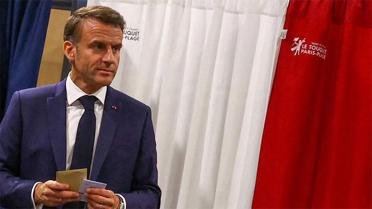 Macron urges French voters to make 'right choice' in snap elections