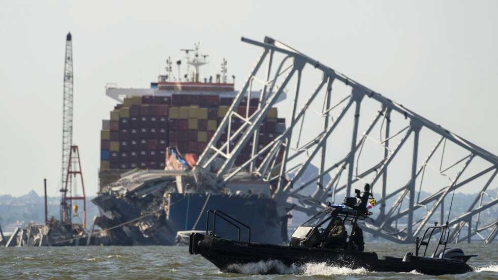 Baltimore shipping lane fully reopens after bridge collapse