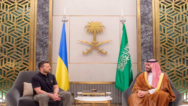 Ukraine's Zelenskiy has 'productive' talks with Saudi crown prince