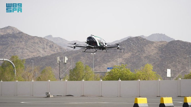 Self-driving aerial taxi during Hajj introduced in Saudi Arabia