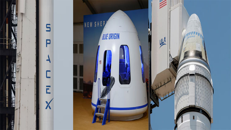 Blue Origin, SpaceX and United Launch Alliance picked for Pentagon rocket launch contracts