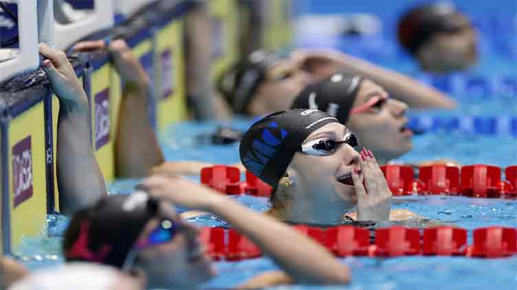 Gretchen Walsh sets 100m fly world record at US Olympic swimming trials