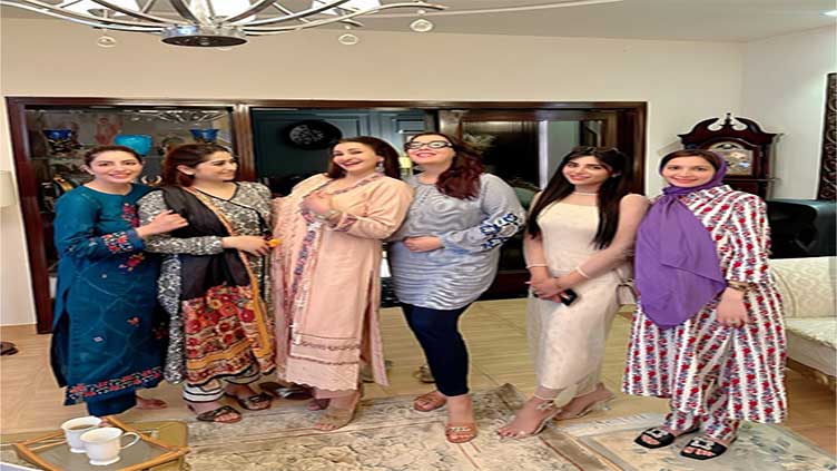 Celebrities share pics enjoying Chaand Raat with friends, family