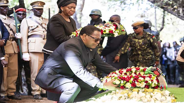 Malawi's vice president laid to rest as president calls for an independent probe into his death