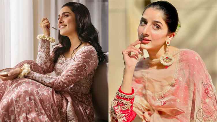 Celebrities shine on Eid by doing amazing fashion styles 