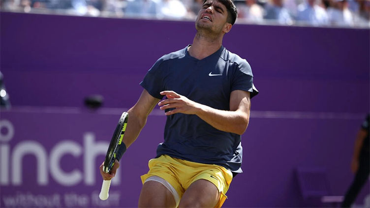 Wimbledon champion Alcaraz's reign at Queen's ends in last-16 loss to Draper