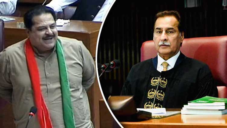 NA speaker suspends PTI MNA for passing derogatory remarks in house