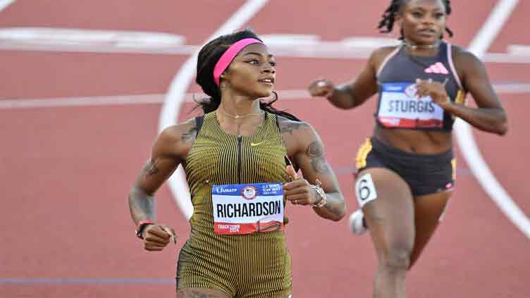 Richardson punches ticket to Paris Olympics with 100m win