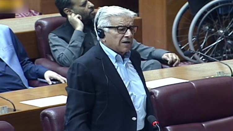 Khawaja Asif questions PTI role, as opposition opposes anti-terror operation