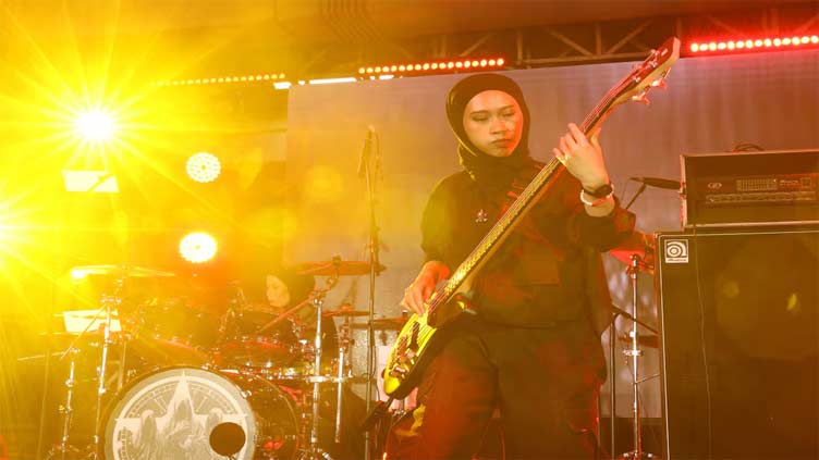 Dunya News Indonesian Muslim metal group braces for biggest stage yet