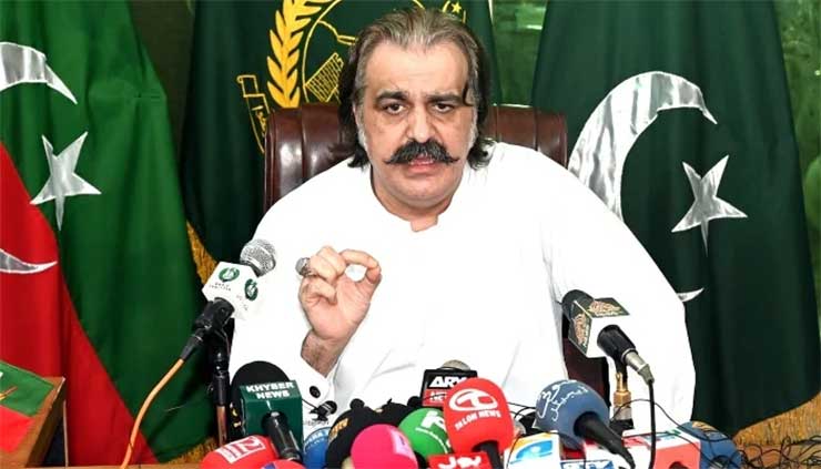CM Gandapur briefs PTI core committee on expected 'Azm-e-Istehkam' op