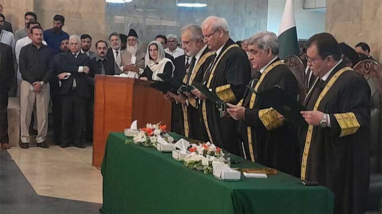 Three judges elevated to Supreme Court take oath