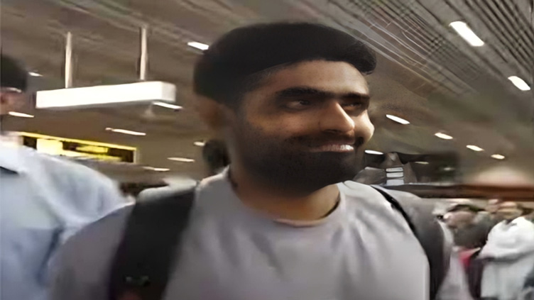 Dunya News T20 skipper Babar Azam returns home after extended stay in USA