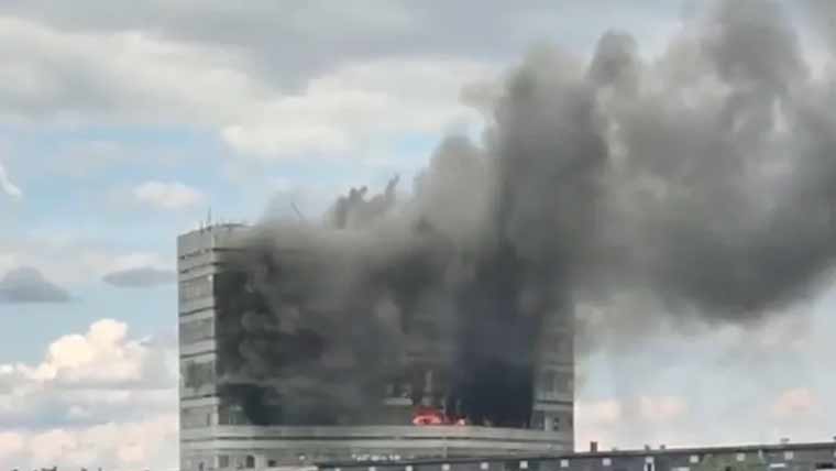 ماسکو: حساس تحقیقاتی ادارے کی عمارت میں آتشزدگی، 8 افراد ہلاک