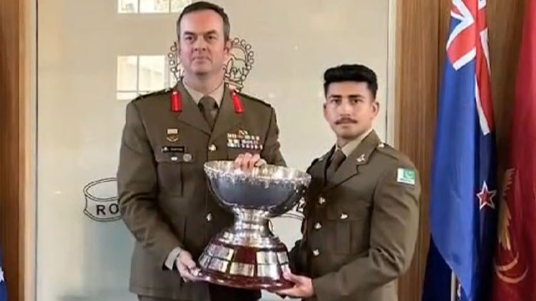 Pakistani Cadet Afaq Mashwani conferred with Australia's Major General Finley Award 2024