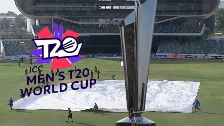 ٹی 20 ورلڈ کپ 2024 کا فائنل بارش سے متاثر ہونے کا خدشہ