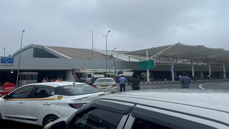 Roof collapse at Delhi airport kills one, as heavy rain disrupts Indian capital