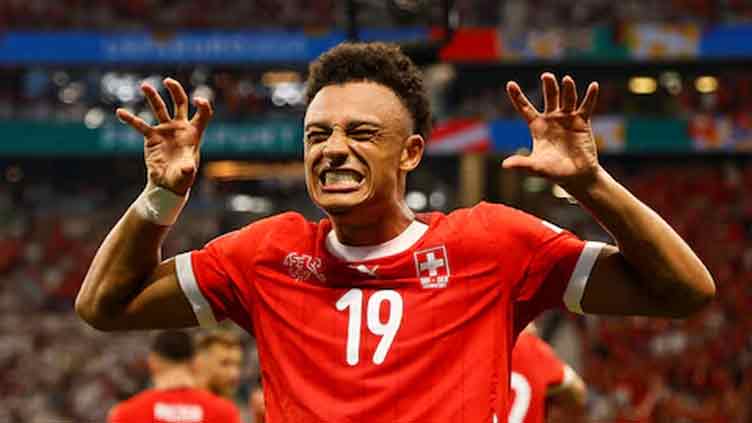 Newcomer Ndoye Switzerland's man of the moment at Euro 2024