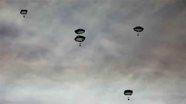 US carries out first airdrop of aid into Gaza