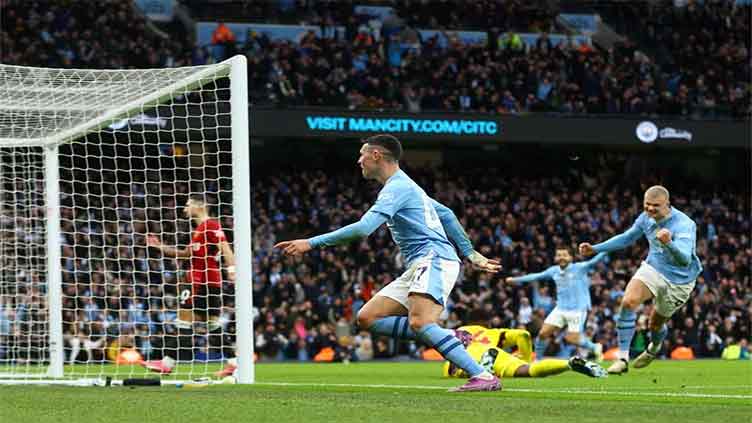 Foden double fires Man City to comeback win against Man Utd