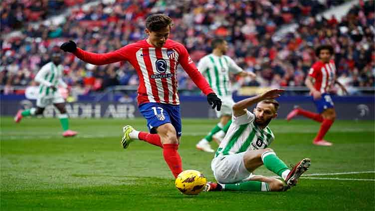 Atletico return to winning ways with 2-1 victory over Betis