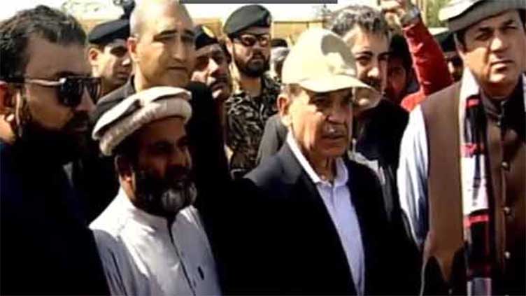 Premier Shehbaz assures relief to Gwadar storm victims