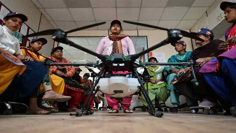 India 'drone sisters' steer farming and social change