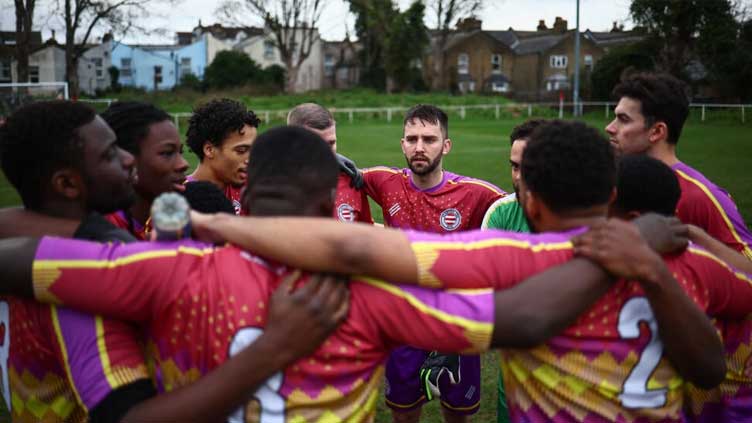 English football team's jerseys weave anti-fascism with history