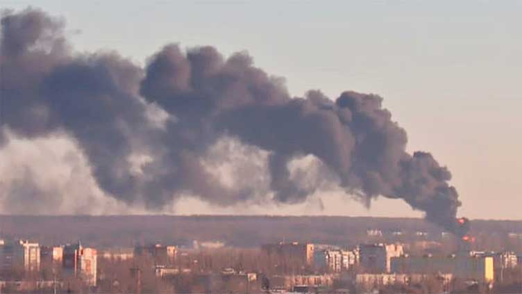 Ukrainian drone strikes major iron ore plant in Russia's Kursk region