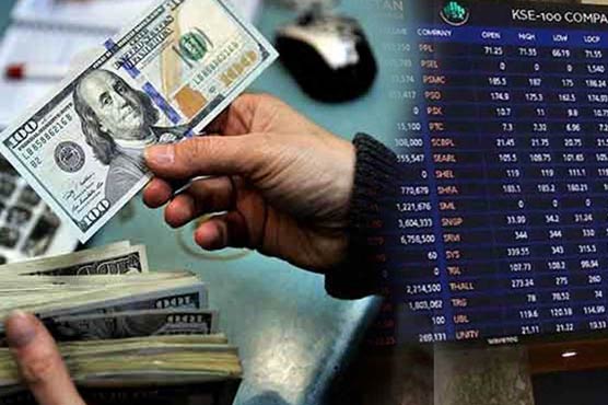 پاکستان سٹاک مارکیٹ میں مندی، انٹربینک میں ڈالر مہنگا