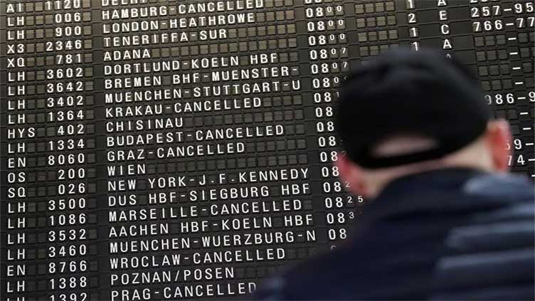 Frankfurt airport closed for departures on Thursday due to strike