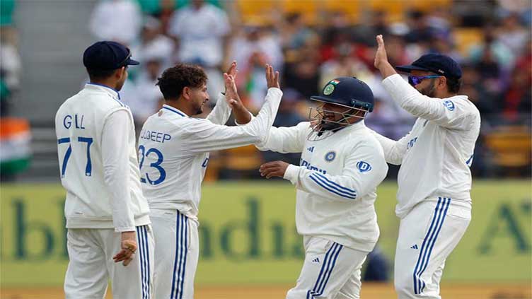 England 100-2 in Dharamsala after Kuldeep strikes twice