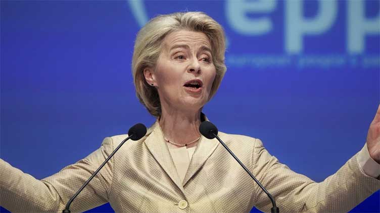 EU's largest party endorses Ursula von der Leyen's bid for a second term as EU Commission chief
