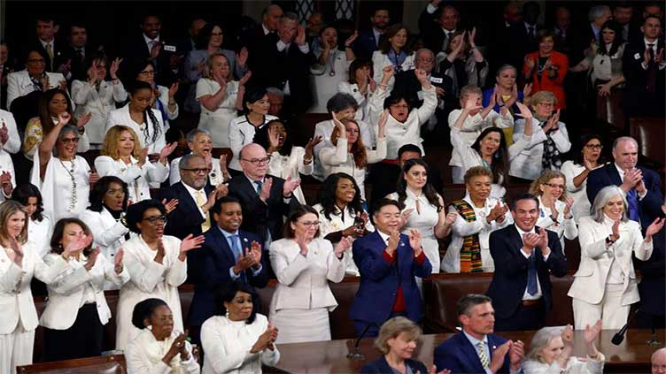 Trump shirt, ceasefire pins are State of the Union fashion