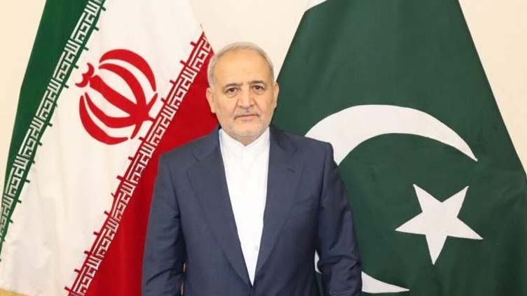 Iranian envoy felicitates Zardari on winning presidential election