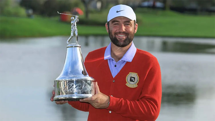 Top-ranked Scheffler rolls to five-stroke win at Bay Hill