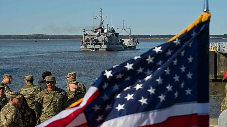 US troops depart for mission to build Gaza aid port