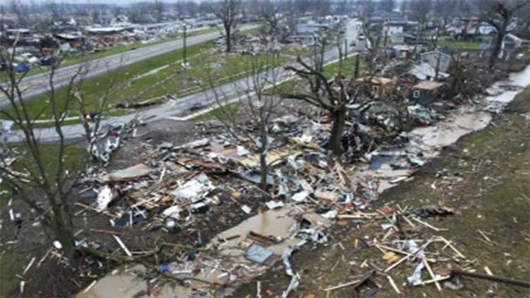 Tornadoes have left a trail of destruction in the central US. At least 3 are dead in Ohio