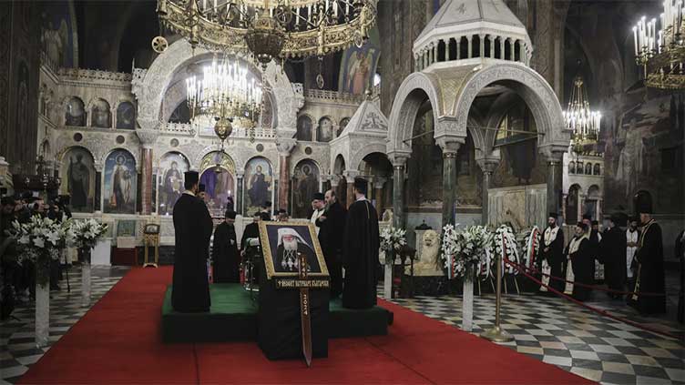 Bulgarians pay their last respects to the late Orthodox patriarch