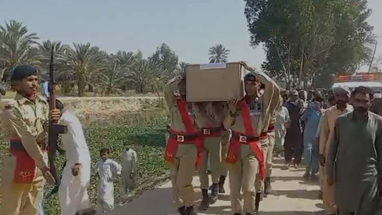 Gwadar attack martyrs laid to rest with full military honours