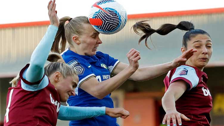 Chelsea back on top of WSL after 2-0 win over West Ham