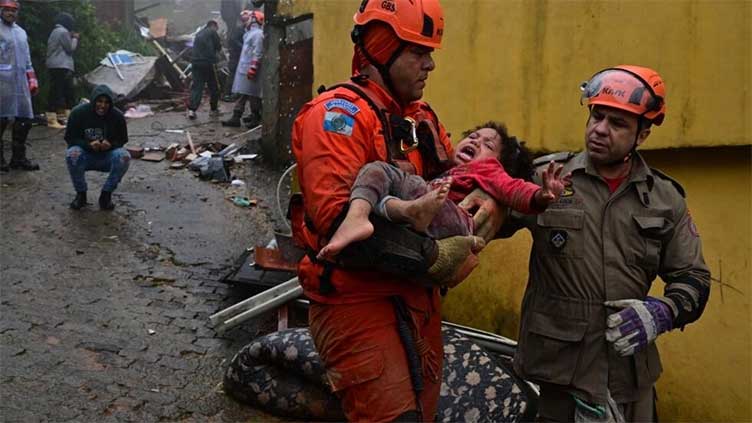 Brazil races to save flood victims as storm death toll rises