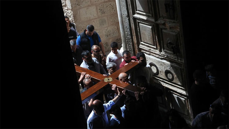 Pilgrims stay away from Jerusalem on 'tense' Good Friday
