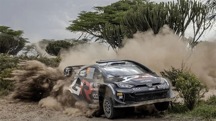 Rovanpera roars ahead as Toyota dominate Safari Rally