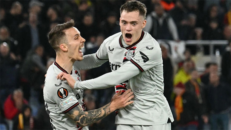 Leverkusen beat Roma to put one foot in Europa League final